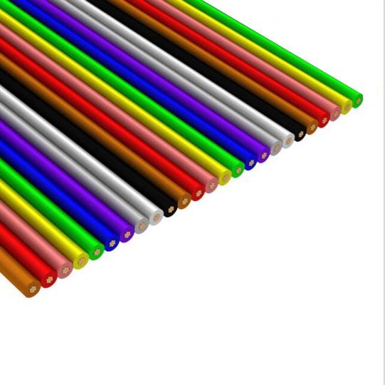 CnC Tech, LLC-304-28-25-MC-0100F Kabel, Flach Flat Ribbon Cable Polyvinyl Chloride 25Conductors 28AWG 300V 30.48m Reel