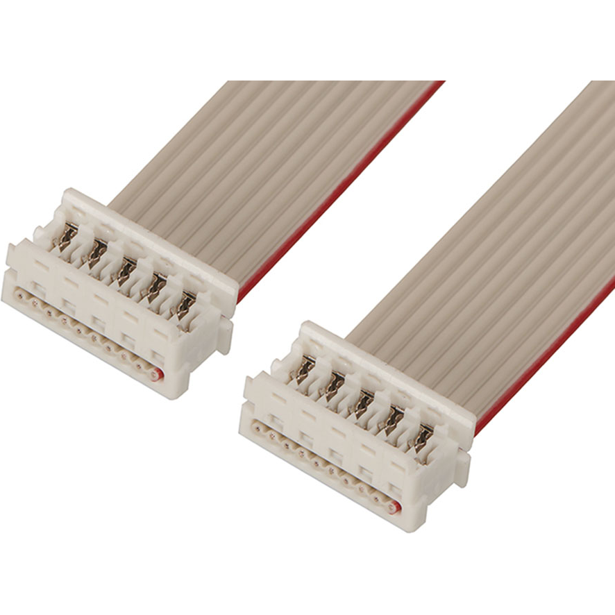 Molex-923151024 Cable Assembly 0.24m 28AWG 1.27mm 10 to 10 POS Picoflex to Picoflex F-F Picoflex® Bag