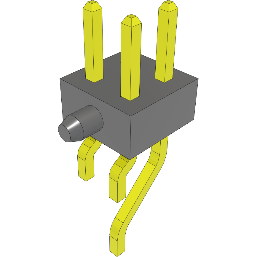 Samtec-MMT-102-01-S-DH-A-002 Steckverbinderleisten und Leiterplattenbuchsen Conn Unshrouded Header HDR 4 POS 2mm Solder RA Side Entry SMD T/R
