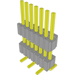 Conn Board Stacker HDR 7 POS 1.27mm Solder ST SMD Tube