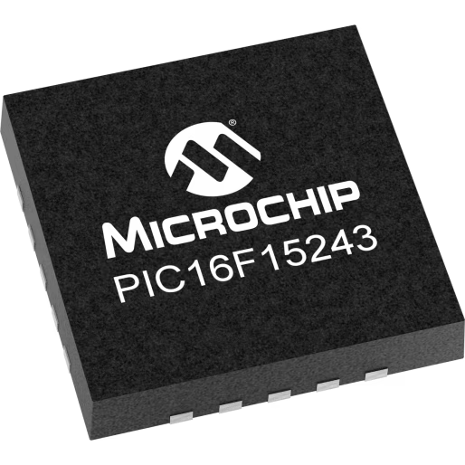 Microchip Technology-PIC16F15243-I/REB Microcontrollers - MCUs MCU 8-bit PIC RISC 3.5KB Flash 3.3V/5V 20-Pin VQFN EP Tray