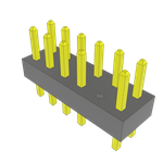Conn Unshrouded Header HDR 12 POS 2mm Solder ST Top Entry Thru-Hole Bulk