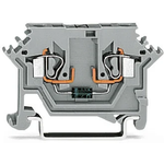 Conn Diode Terminal Block 2 POS Spring Clamp DIN Rail 0.5A Box