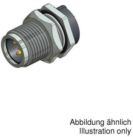 CONEC-43-01193 Conector circular Conn M12 Circular PL 5 POS Solder ST Thru-Hole 5 Terminal 1 Port