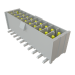 Conn Wire to Board HDR 20 POS 2.54mm Solder ST Top Entry SMD Mini Mate® Tube