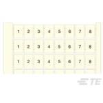 Connector Accessories Pre-Printed Marker Card Straight Polyamide White Bag