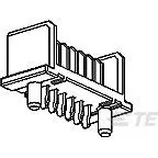 TE Connectivity-5787252-1 Steckverbinderleisten und Leiterplattenbuchsen Conn Battery Connector HDR 6 POS 2mm Solder ST Top Entry Thru-Hole Tube