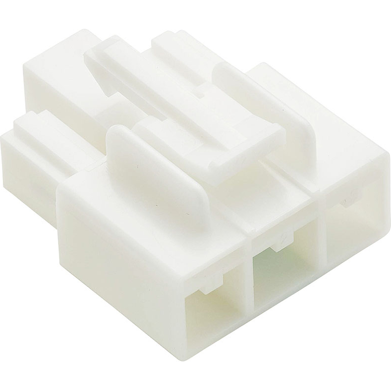 Molex-35151-0310 Connector Discrete Wire Housing Conn Housing RCP 3 POS 7.3mm Crimp ST Cable Mount Natural VersaBlade™ Bag