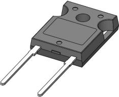 onsemi-NDSH20120C Rectifiers Diode Schottky SiC 1.2KV 26A 2-Pin(2+Tab) TO-247 Tube