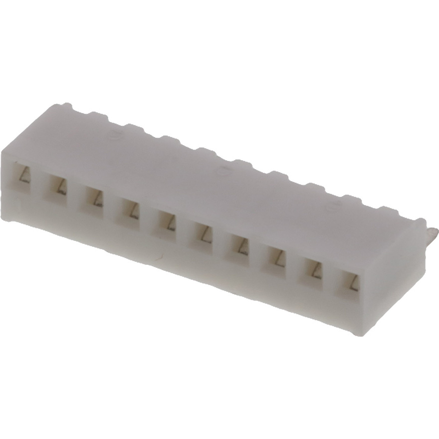 Molex-22027103 Piastre connettori e prese PCB Conn Socket Strip RCP 10 POS 2.54mm Solder ST Thru-Hole KK Tray