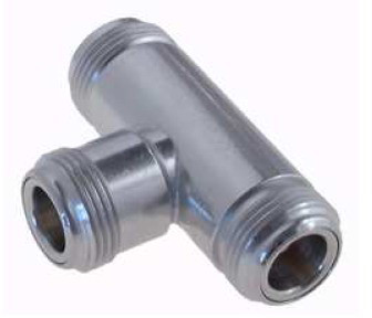 HUBER+SUHNER-46 N-50-0-1/133 UE Connettore RF Conn Type N Adapter 0Hz to 11GHz 50Ohm T Style (3)F Gold Individual