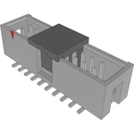 Conn Shrouded Header (4 Sides) HDR 20 POS 2.54mm Solder ST Top Entry SMD T/R