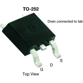 Vishay-SQD40N10-25_GE3 MOSFETs Trans MOSFET N-CH 100V 40A 3-Pin(2+Tab) DPAK Automotive AEC-Q101