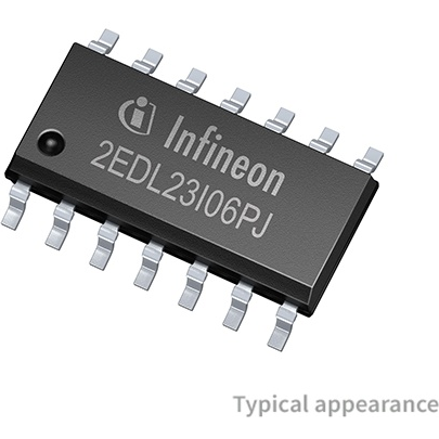 Infineon Technologies AG-2EDL23I06PJXUMA1 Gate and Power Drivers Driver 0.70A 2-OUT High Side/Low Side Half Brdg Non-Inv 14-Pin DSO T/R