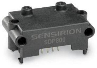 Sensirion AG-SDP800-500PA Board Mount Pressure Sensors Board Mount Pressure Sensor -2inH2O to 2inH2O Differential 4-Pin Tray