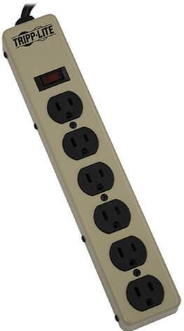Eaton (formerly TrippLite)-6NX-6 Stromverteilungseinheit Waber Power Strip 6-Outlet Industrial 5-15R 5-15P 6ft Cord