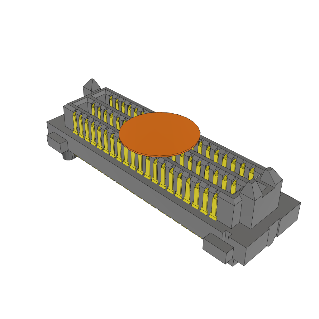 Samtec-SEAM8-20-S02.0-S-06-2-K Connector Headers and PCB Receptacles Conn Open Pin Field Array HDR 120 POS 0.8mm Solder ST Top Entry SMD SEARAY™ T/R