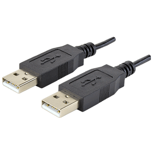 Same Sky (formerly CUI Devices)-CBL-UA-UA-1 Cable Assembly USB Cable Assembly 1m USB 2.0 Type A to USB 2.0 Type A 4 to 4 POS M-M 28AWG