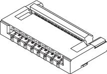 Molex-5016162775 Connector FFC-FPC Conn FPC Connector SKT 27 POS 0.3mm Solder RA SMD Easy-On™ T/R