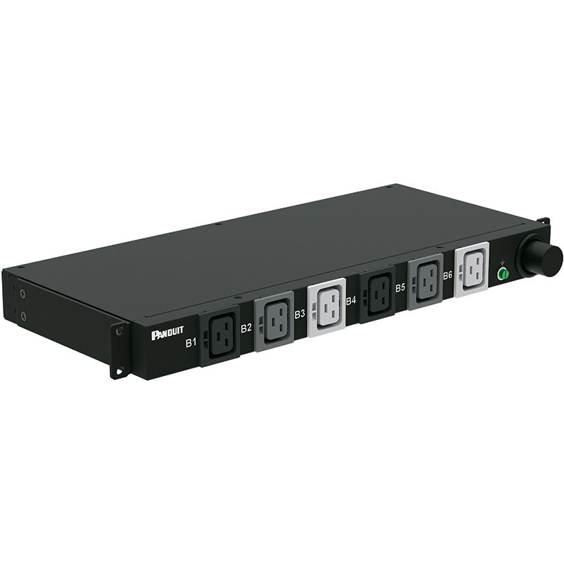 Panduit-P06B02M Unità di distribuzione dell’alimentazione PDU Basic 120V to 240V 16A Horizontal Rackmount