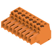 Weidmueller GmbH & Co. KG-1597420000 Connector Terminal Blocks Conn Plug-in Terminal Block F 8 POS 3.5mm Screw RA Cable Mount 10A Box