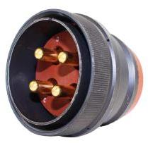 Amphenol-BACC63CE24A10P Conector circular Conn Circular PIN 7 POS Crimp ST Cable Mount 7 Terminal 1 Port