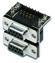 Assmann WSW components, Inc-A-DD 15 B-4 Conector D-subminiatura Conn D-Sub Adapter F/F 15/15 POS 1.38mm Solder RA Thru-Hole 1/1 Port