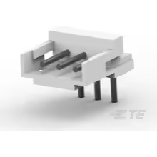 TE Connectivity-292253-3 连接器插头及 PCB 插座 Conn Shrouded Header (3 Sides) HDR 3 POS 2mm Solder RA Side Entry Thru-Hole Bag
