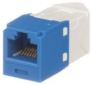 Panduit-CJLR688TGBU Connettore telefono e telecomunicazione Conn RJ-45 F 8 POS IDT Cable Mount 8 Terminal 1 Port Mini-Com® Cat 6 Individual