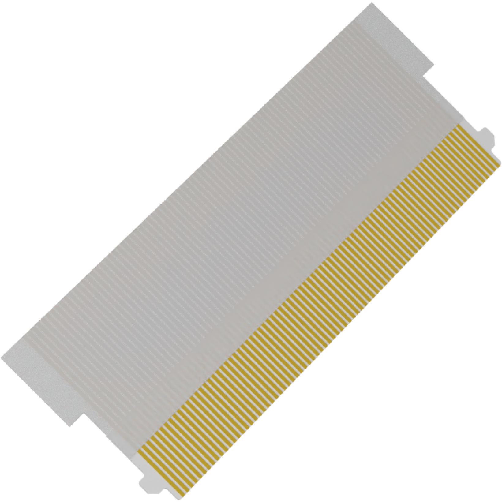 Molex-15025-0480 Montaje de cables de cinta/plano Cable Assembly 0.09m 0.4mm 80 to 80 POS Premo Flex FPC Jumper to Premo Flex FPC Jumper M-M Premo-Flex FFC Jumper Bag