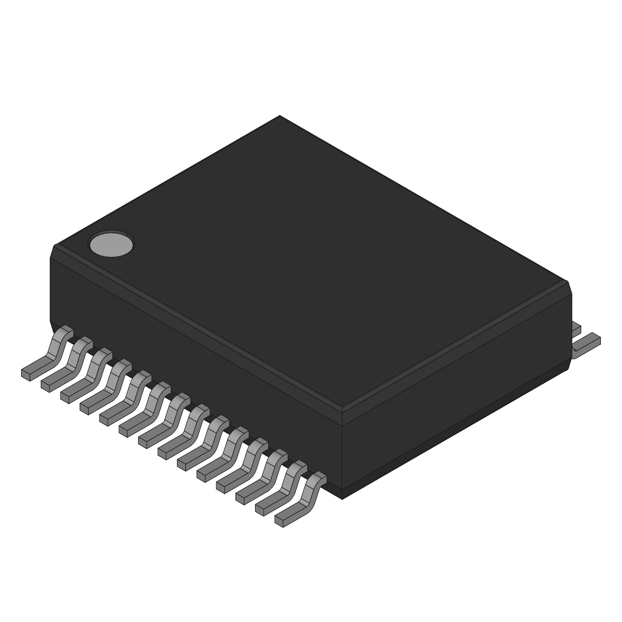 Texas Instruments-SN74ABT8646DL Divers logique et minuteur Scan Test Device -40°C to 85°C 28-Pin SSOP Tube
