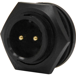 Conxall-4182-2PG-300 Steckverbinder, rund Conn Circular PIN 2 POS Solder Cup ST Panel Mount 2 Terminal 1 Port