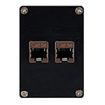 Conn RJ-45 Coupler F/F 8/8 POS 1/1 Port Cat 5e Bag