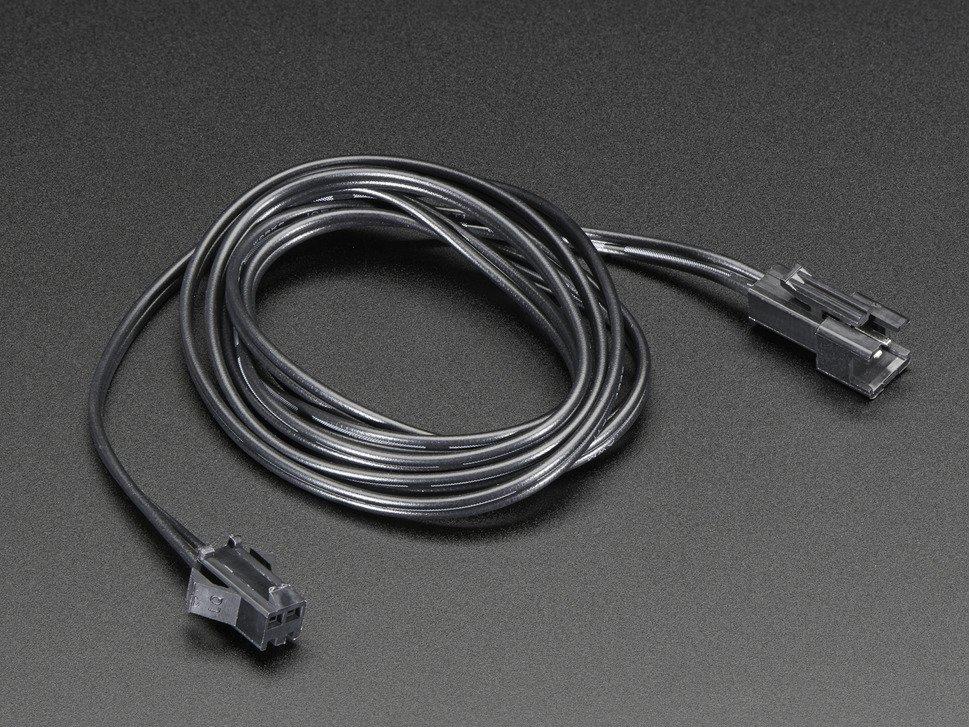 Adafruit Industries-616 Cable Assembly AC Power In-line power cable 1 meter long extension cord (for EL wire)