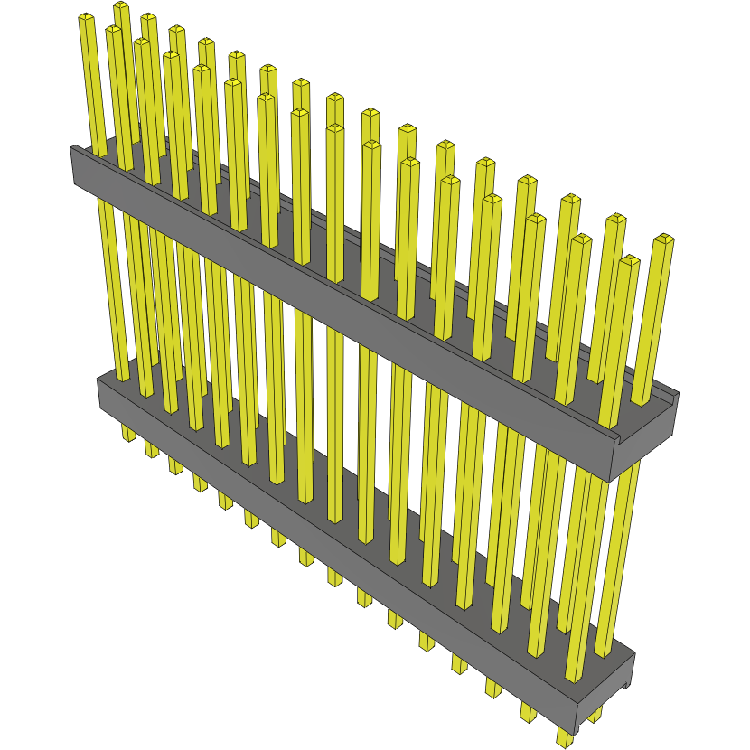 Samtec-DW-16-13-T-D-785 Piastre connettori e prese PCB Conn Board Stacker HDR 32 POS 2.54mm Solder ST Top Entry Thru-Hole Bulk