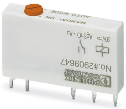 PHOENIX CONTACT-2909647 Power Relays Power Relay 60VDC 6A SPDT(16x5x28)mm THT