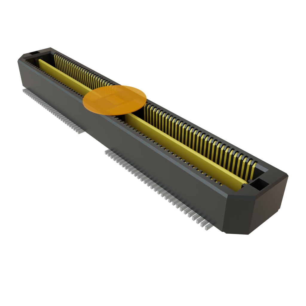 Samtec-QTH-060-01-F-D-A-K Steckverbinderleisten und Leiterplattenbuchsen Conn Micro High Speed Terminal Strip HDR 120 POS 0.5mm Solder ST Top Entry SMD Tray