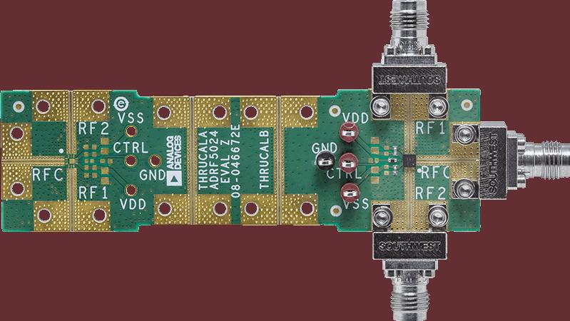Analog Devices-ADRF5024-EVALZ ADRF5024 RF Switch Evaluation Board