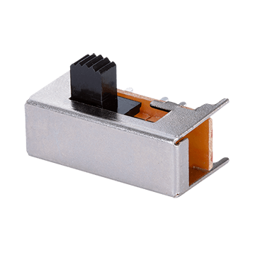 Same Sky (formerly CUI Devices)-SLW-2414894-6A-RA-S-D Interruptor corredizo Switch Slide ON ON ON ON DP4T Raised Slide 0.3A 50VDC 10000Cycles PC Pins Thru-Hole