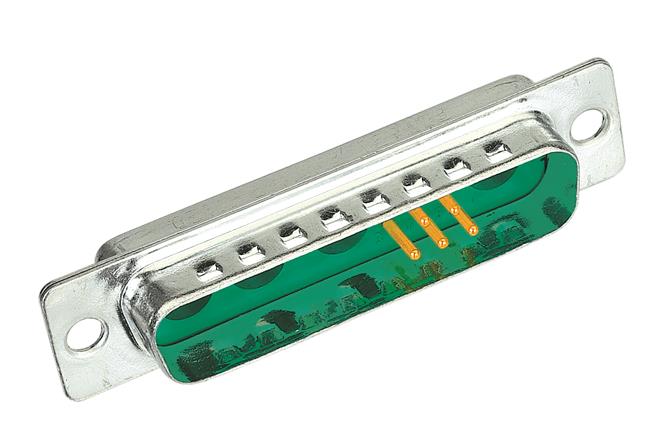 HARTING-09693115094 Steckverbinder, D-Sub Conn D-Sub M 5Signal/4Cavity POS Solder Cup ST Panel Mount 5 Terminal 1 Port