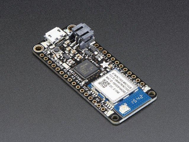 Adafruit Industries-3061 Kit e schede di sviluppo RF/Wireless ATSAMD21G18/ATWINC1500 802.11 Wireless LAN Development Board