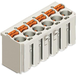 Conn Terminal Block F 3 POS 5mm Spring Clamp ST Cable Mount 15A Box