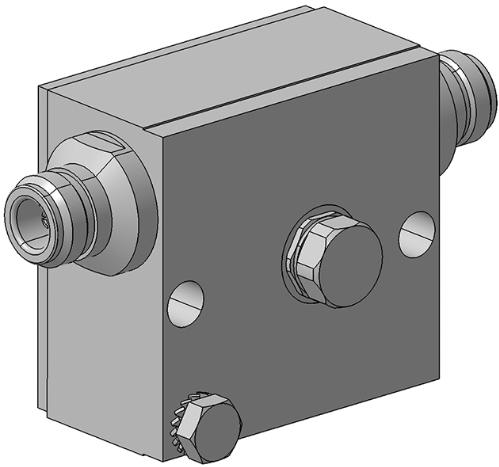 HUBER+SUHNER-3403.17.0042 Connector RF Conn Type N Adapter 650MHz to 2500MHz 50Ohm T Style F/F Gold