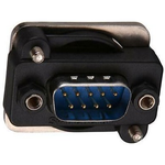 Conn D-Sub Adapter PIN/PIN 9/9 POS ST 1 Port Bulk