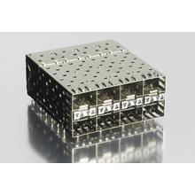 Molex-75450-5003 Steckverbinder, Telefon und Telekommunikation Conn SFP F 160 POS 0.4mm Press Fit RA Thru-Hole 160 Terminal 8 Port SFP Tray