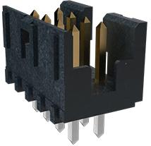 Amphenol Communications Solutions-98414-G08-12ULF Steckverbinderleisten und Leiterplattenbuchsen Minitek® 2.00mm, Board to Board, Shrouded Vertical Header, Through Hole, Double Row, 12 Position ,2.00mm (0.079in) Pitch