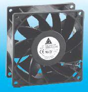 Delta Electronics-FFB0912HHE-R00 Gebläse und Lüfter DC Fan Axial Ball Bearing 12V 7V to 13.8V 71.69CFM 42.5dB 92 X 92 X 38mm