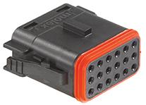 Molex-93445-7131 Connector Discrete Wire Housing Conn Housing PL 18 POS 4.7mm Crimp ST Cable Mount ML-XT™ Bag