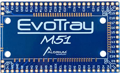 Alorium Technology-EVOTRAY Development Kits and Tools interface Input, output Development Board