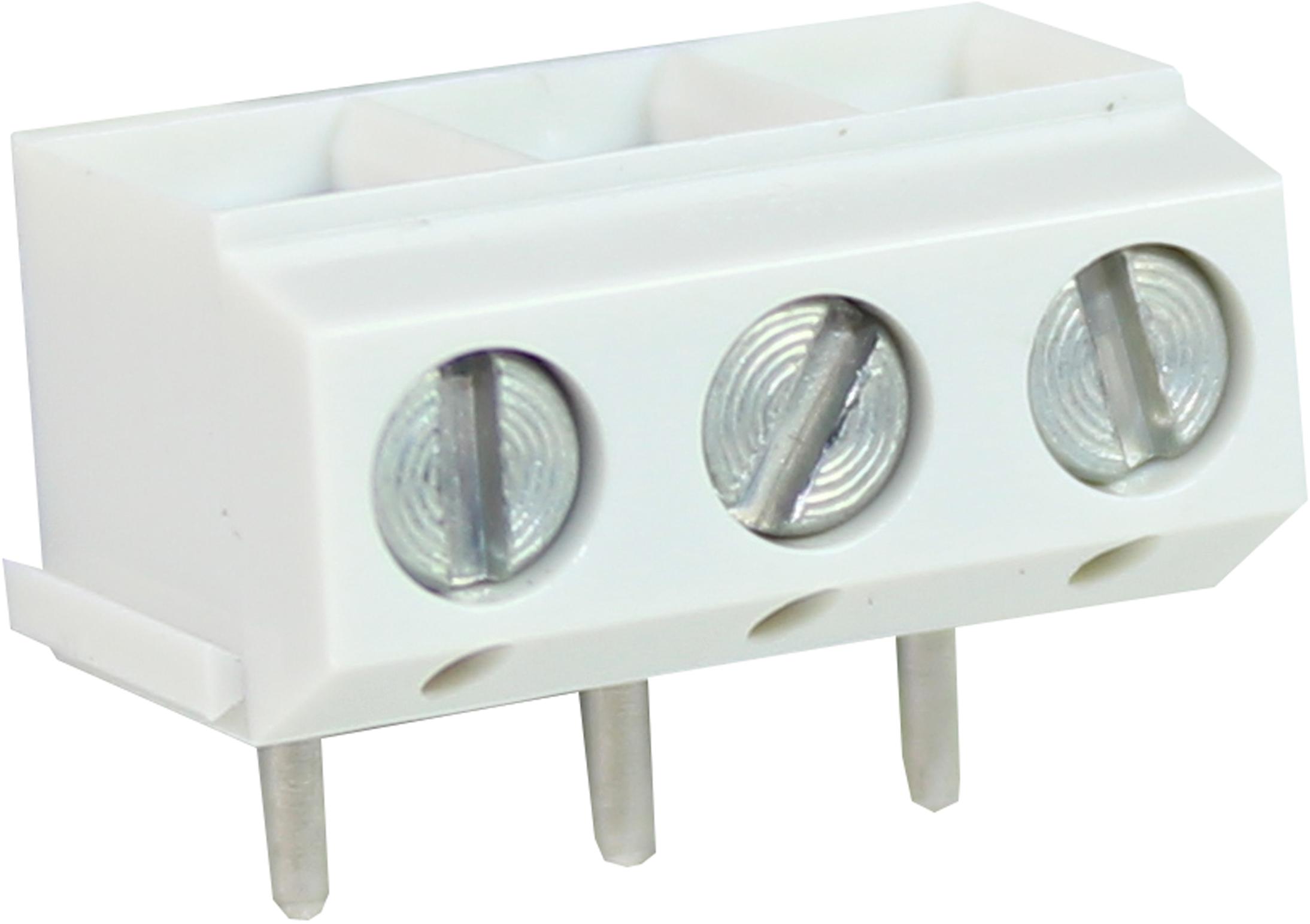 CamdenBoss Ltd-CTB5050/3 Steckverbinder, Klemmenblöcke Conn Terminal Block 3 POS 5mm Solder RA Thru-Hole 13.5A